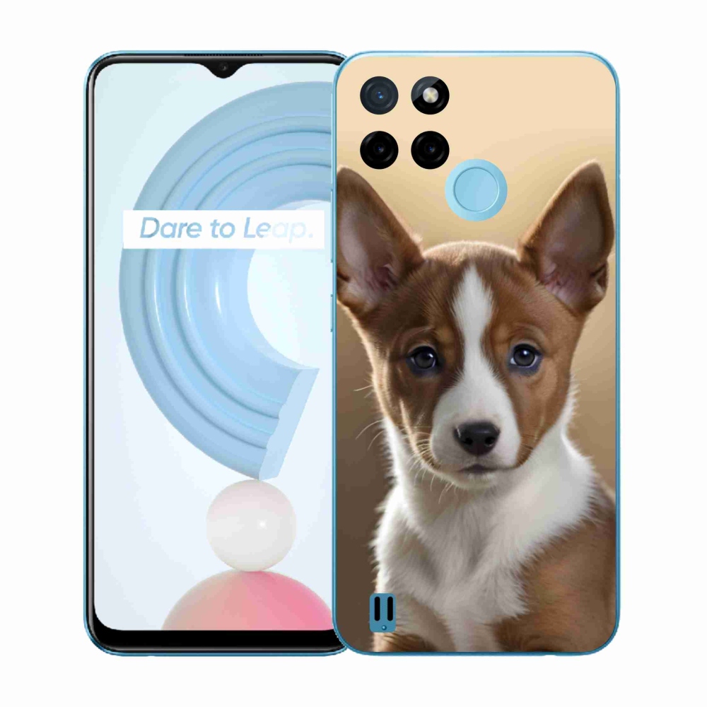 Gélový kryt mmCase na Realme C21Y/C25Y - basenji