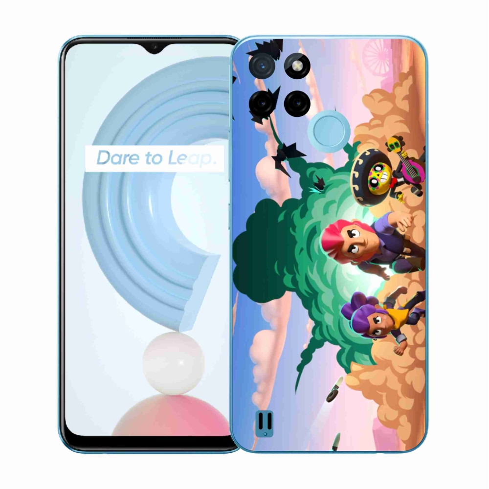 Gélový kryt mmCase na Realme C21Y/C25Y - brawl stars