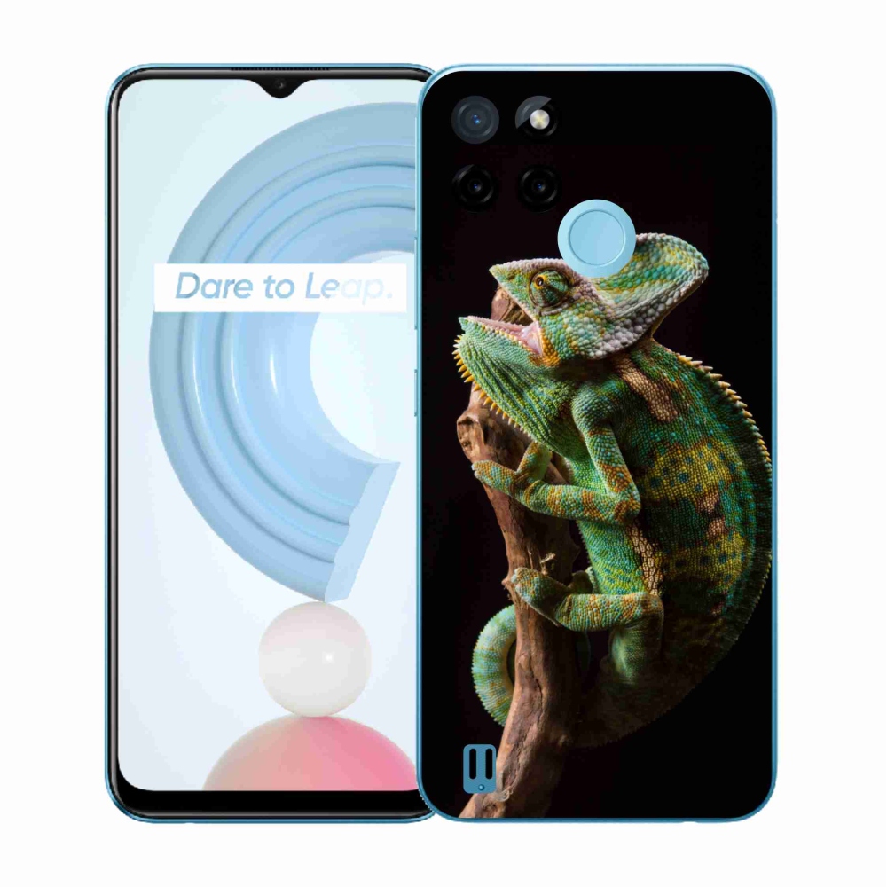 Gélový kryt mmCase na Realme C21Y/C25Y - chameleón
