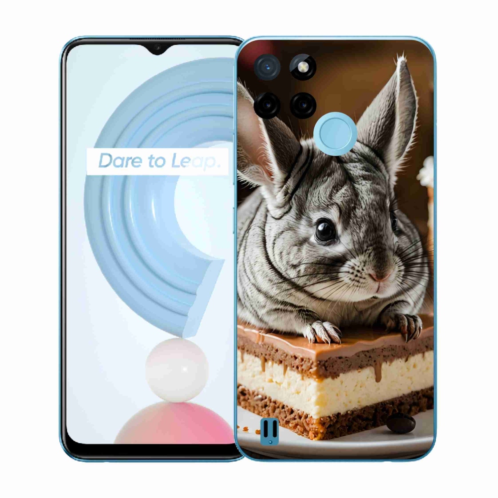 Gélový kryt mmCase na Realme C21Y/C25Y - činčila