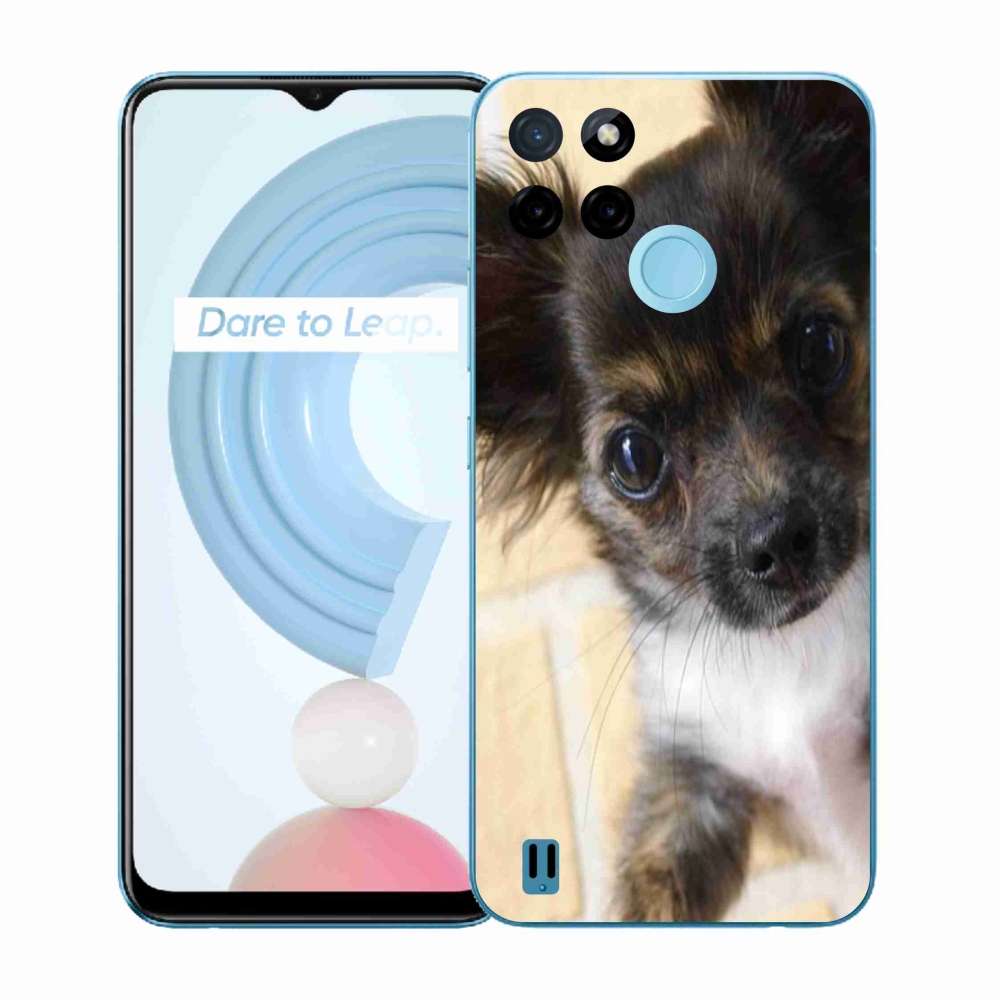 Gélový kryt mmCase na Realme C21Y/C25Y - čivava 2