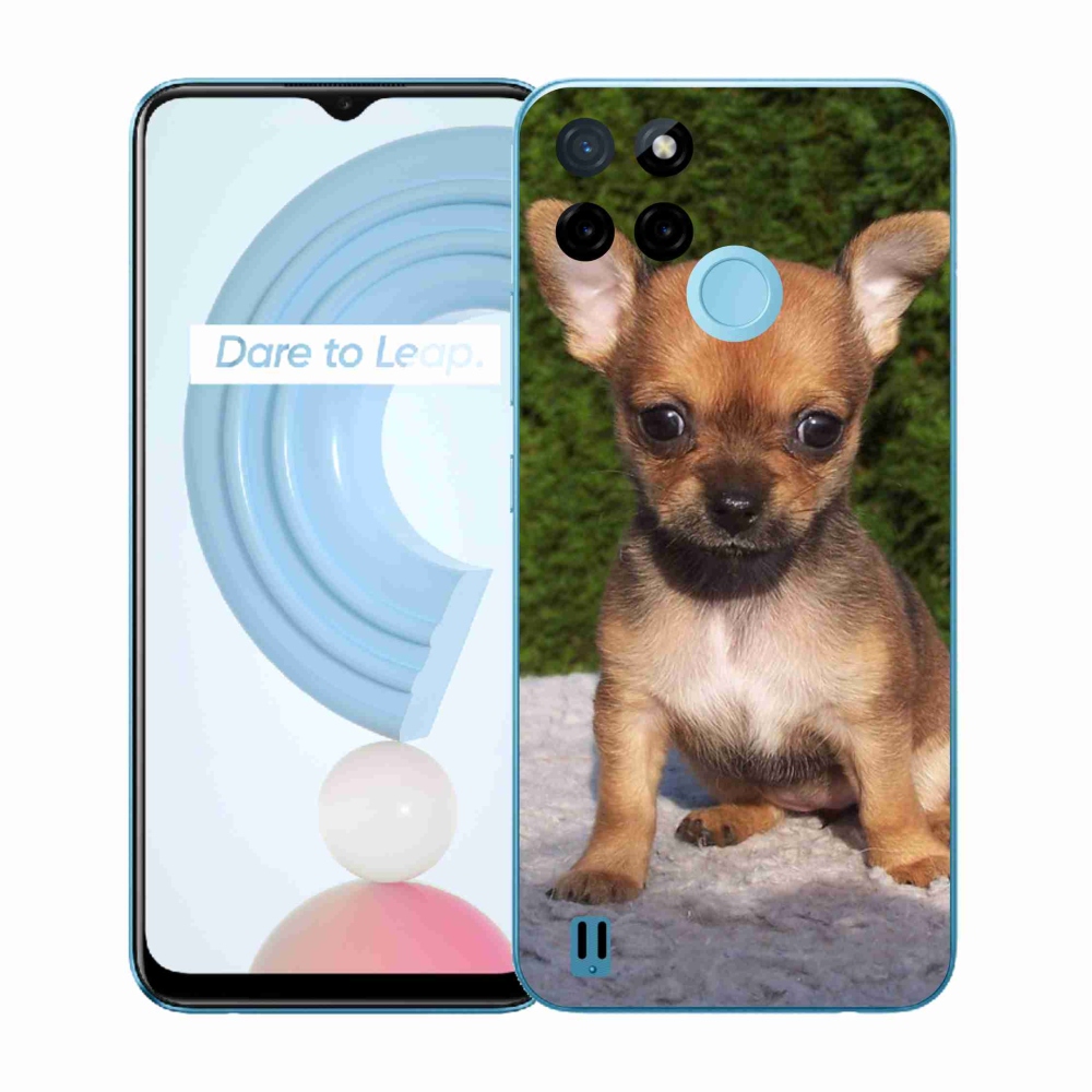 Gélový kryt mmCase na Realme C21Y/C25Y - čivava 3