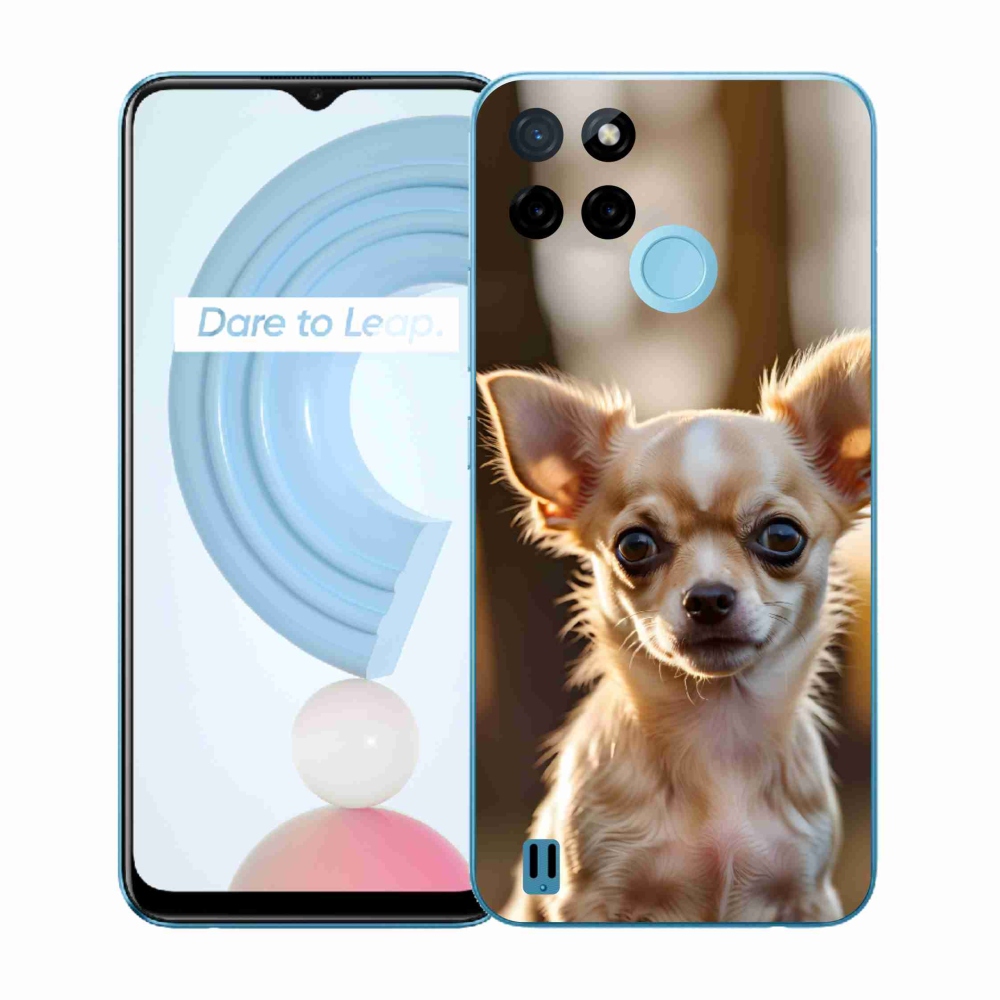 Gélový kryt mmCase na Realme C21Y/C25Y - čivava 6