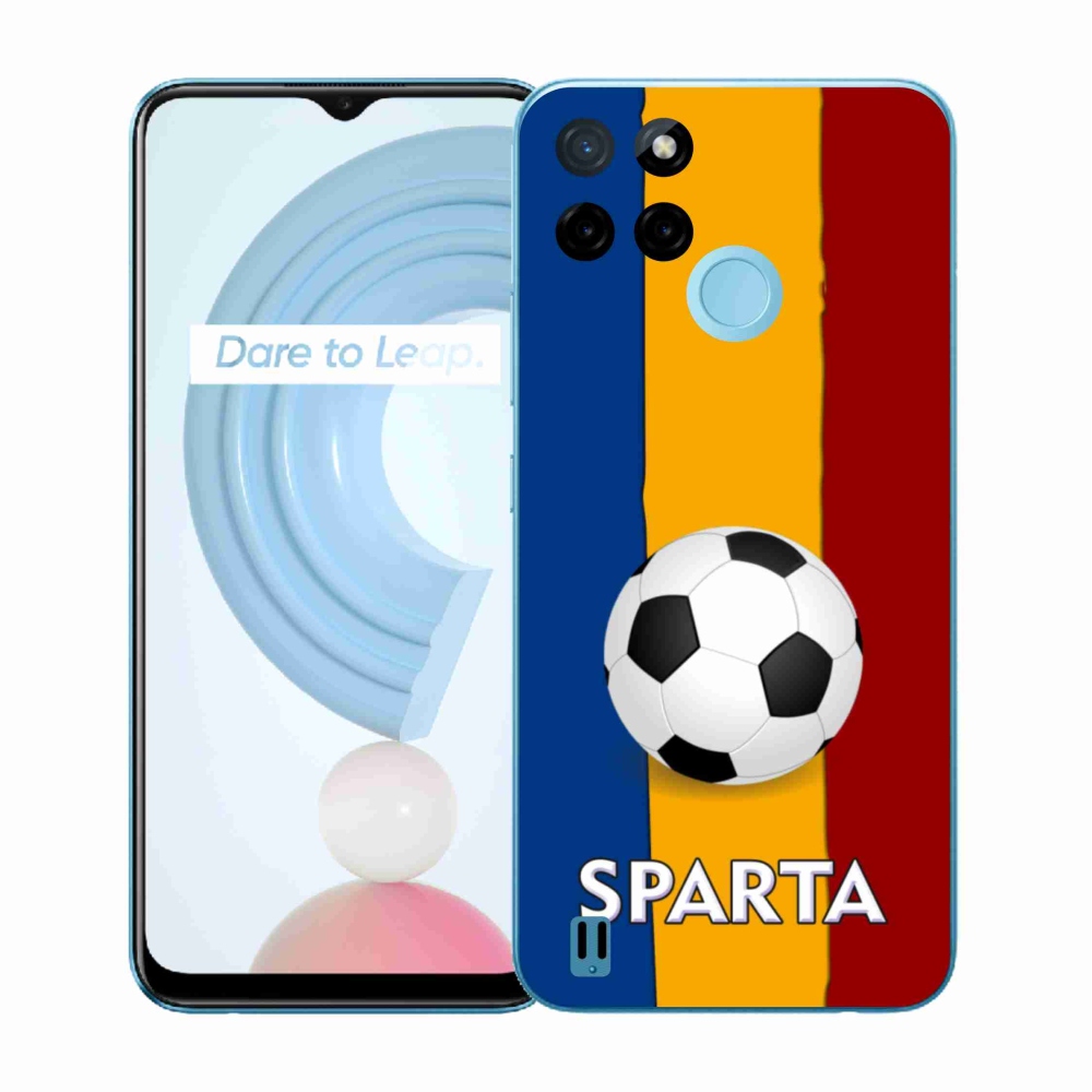 Gélový kryt mmCase na Realme C21Y/C25Y - futbal 1