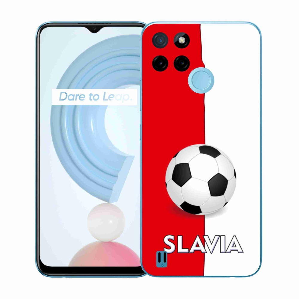 Gélový kryt mmCase na Realme C21Y/C25Y - futbal 2