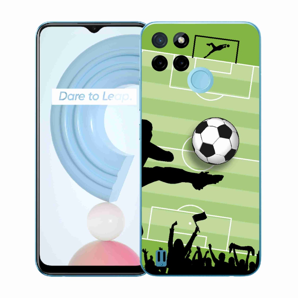 Gélový kryt mmCase na Realme C21Y/C25Y - futbal 3