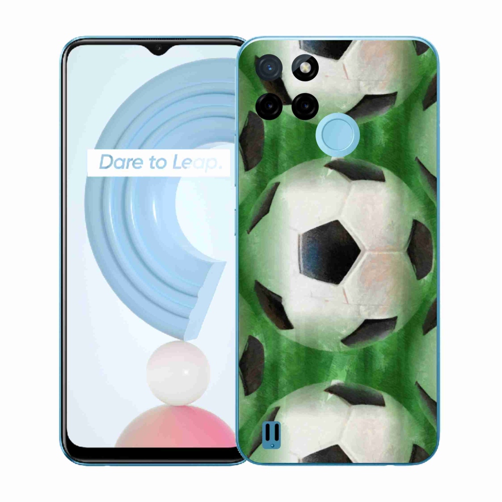 Gélový kryt mmCase na Realme C21Y/C25Y - futbalová lopta