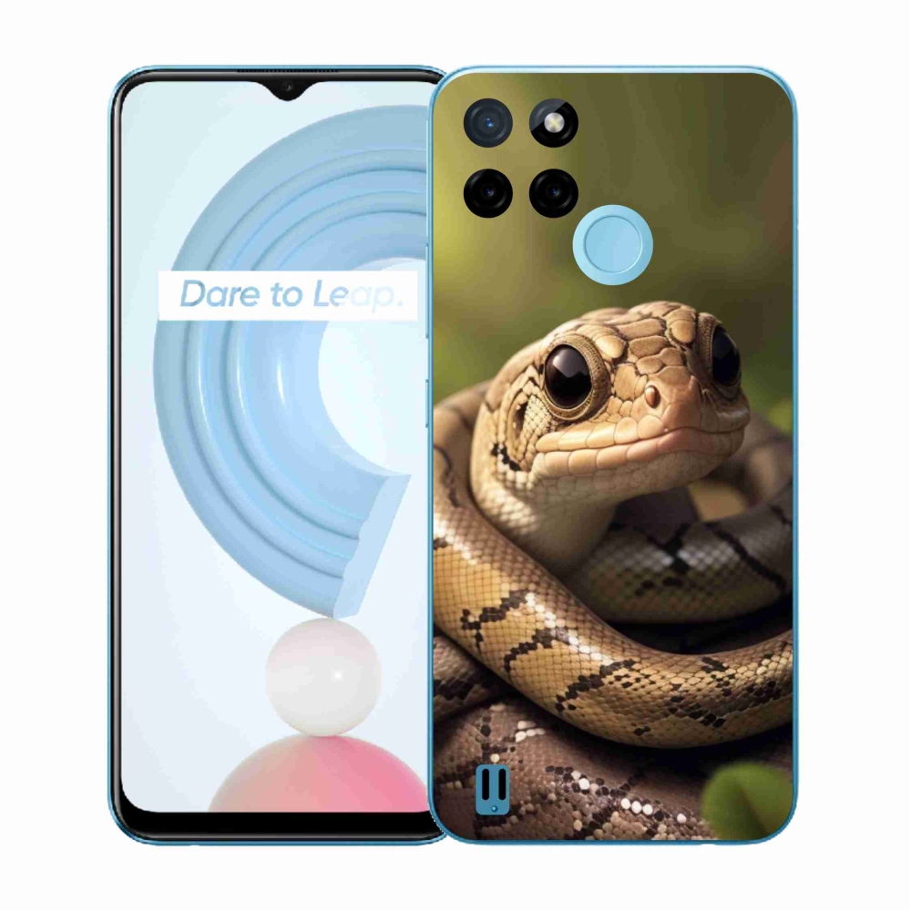Gélový kryt mmCase na Realme C21Y/C25Y - had 1