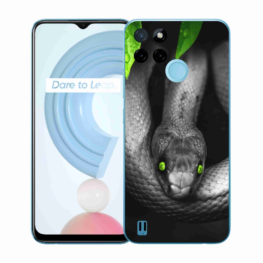 Gélový kryt mmCase na Realme C21Y/C25Y - had