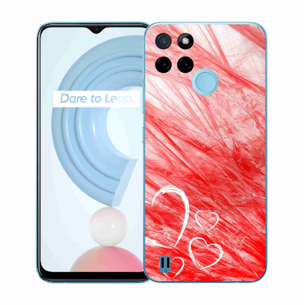 Gélový kryt mmCase na Realme C21Y/C25Y - heart