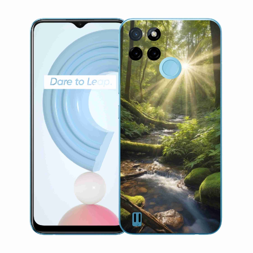 Gélový kryt mmCase na Realme C21Y/C25Y - hlbina lesa