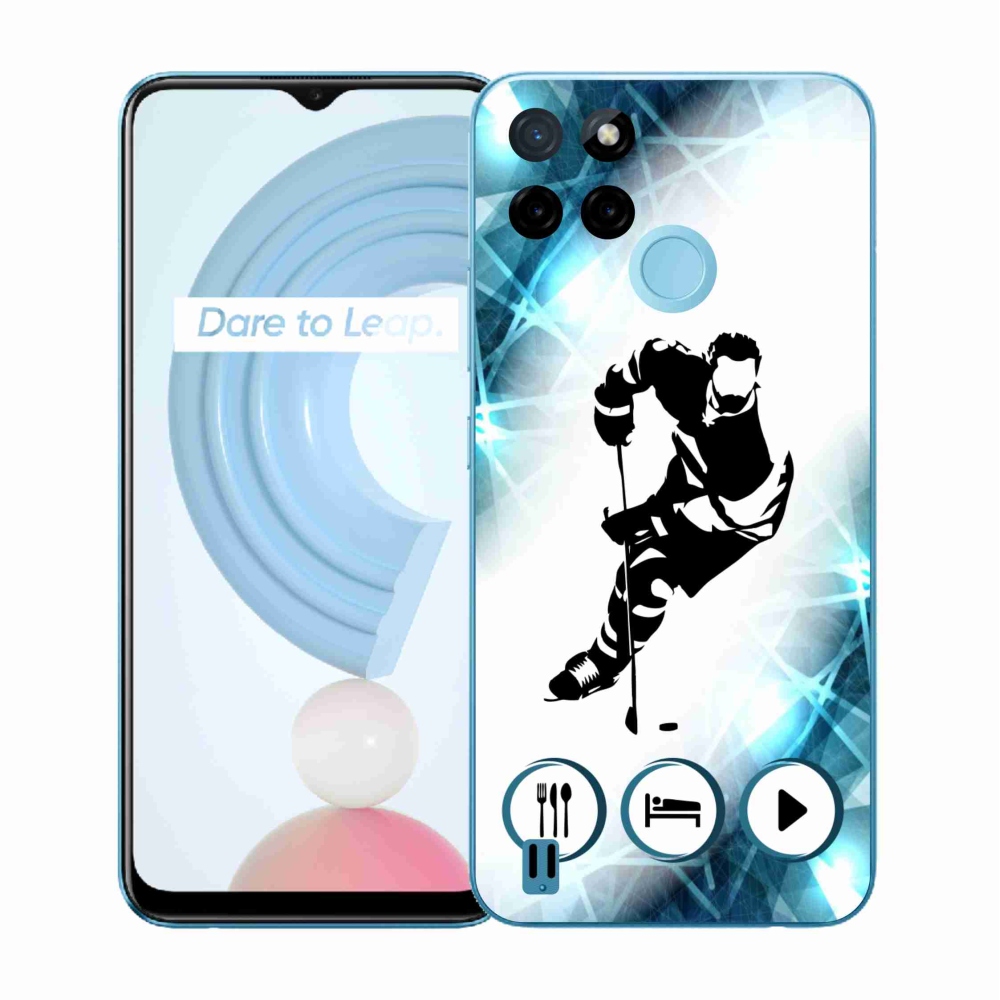 Gélový kryt mmCase na Realme C21Y/C25Y - hokej 1
