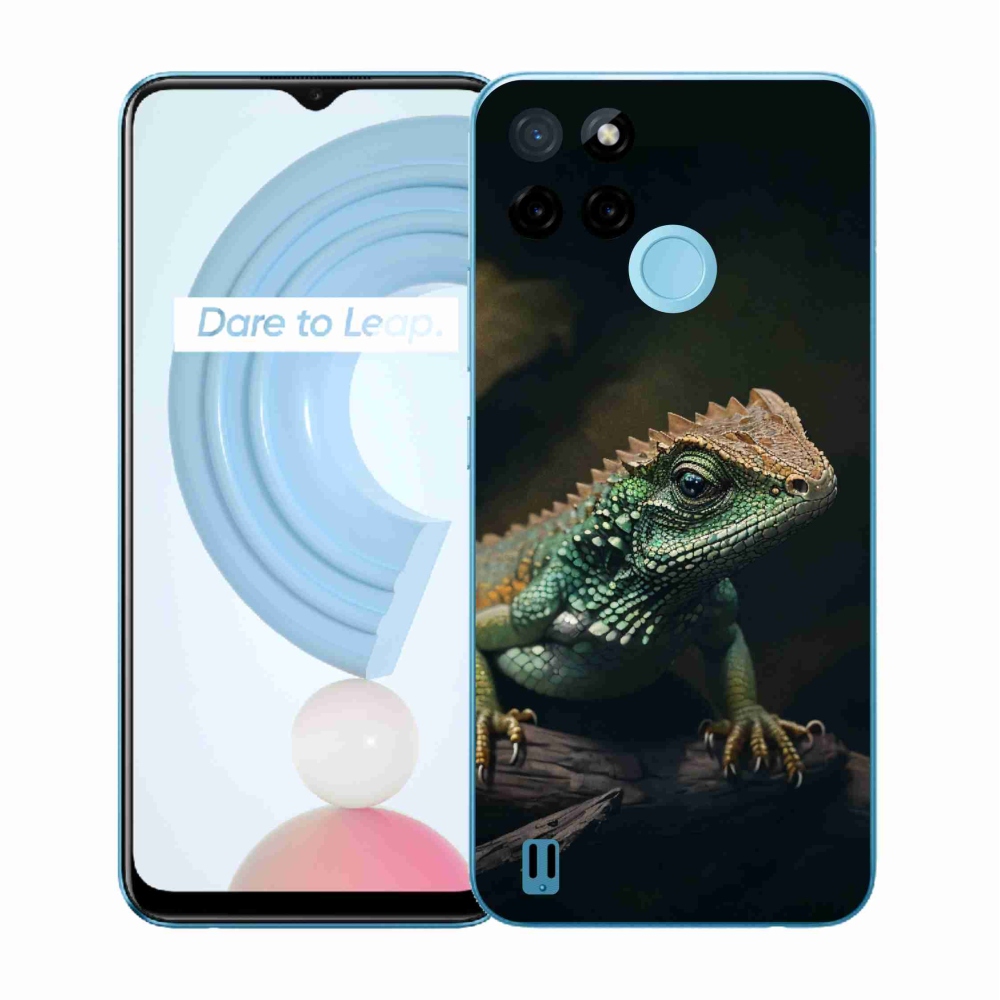 Gélový kryt mmCase na Realme C21Y/C25Y - jašter
