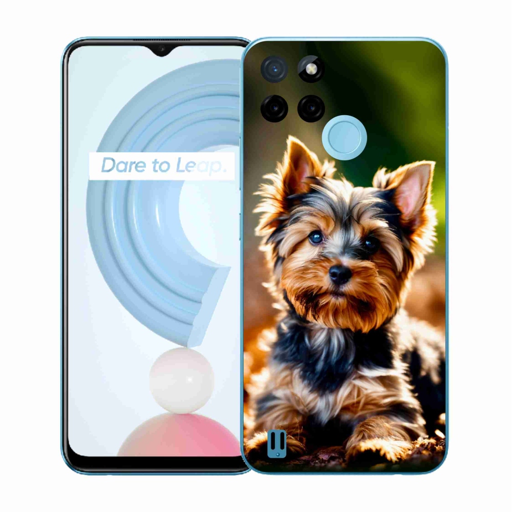 Gélový kryt mmCase na Realme C21Y/C25Y - yorkšír 10