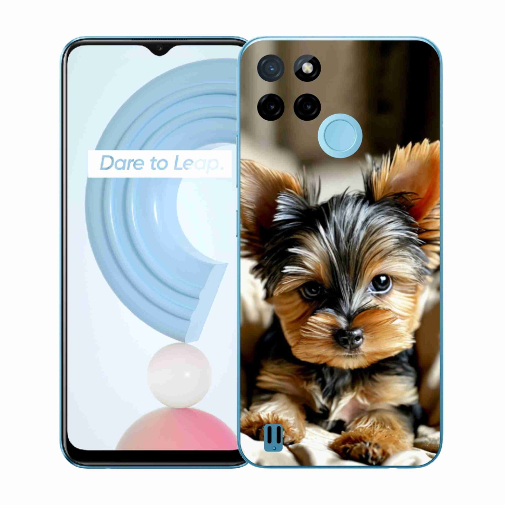 Gélový kryt mmCase na Realme C21Y/C25Y - yorkšír 11