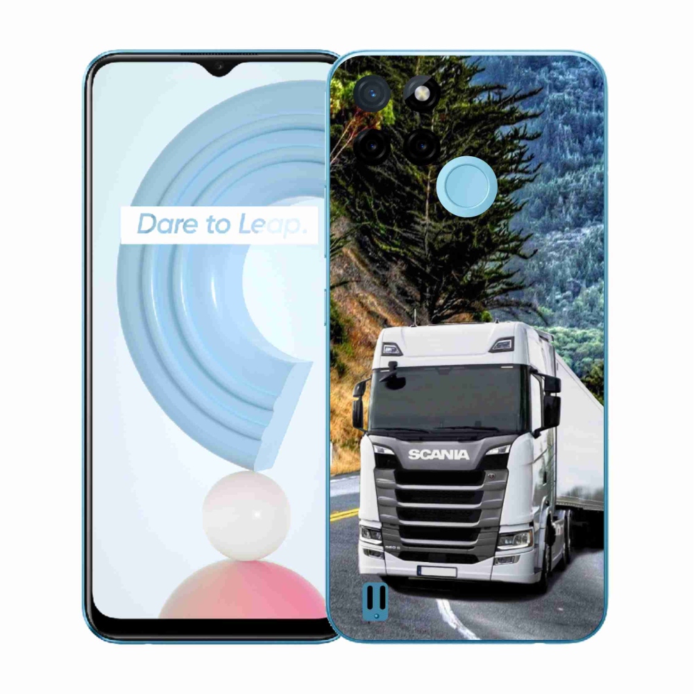 Gélový kryt mmCase na Realme C21Y/C25Y - kamión 1