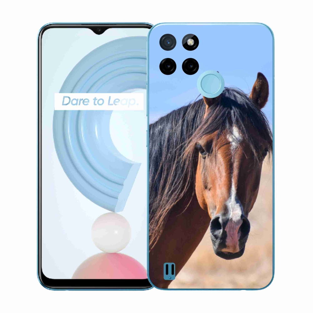 Gélový kryt mmCase na Realme C21Y/C25Y - pokojný kôň