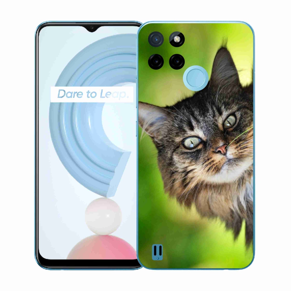 Gélový kryt mmCase na Realme C21Y/C25Y - mačka 3