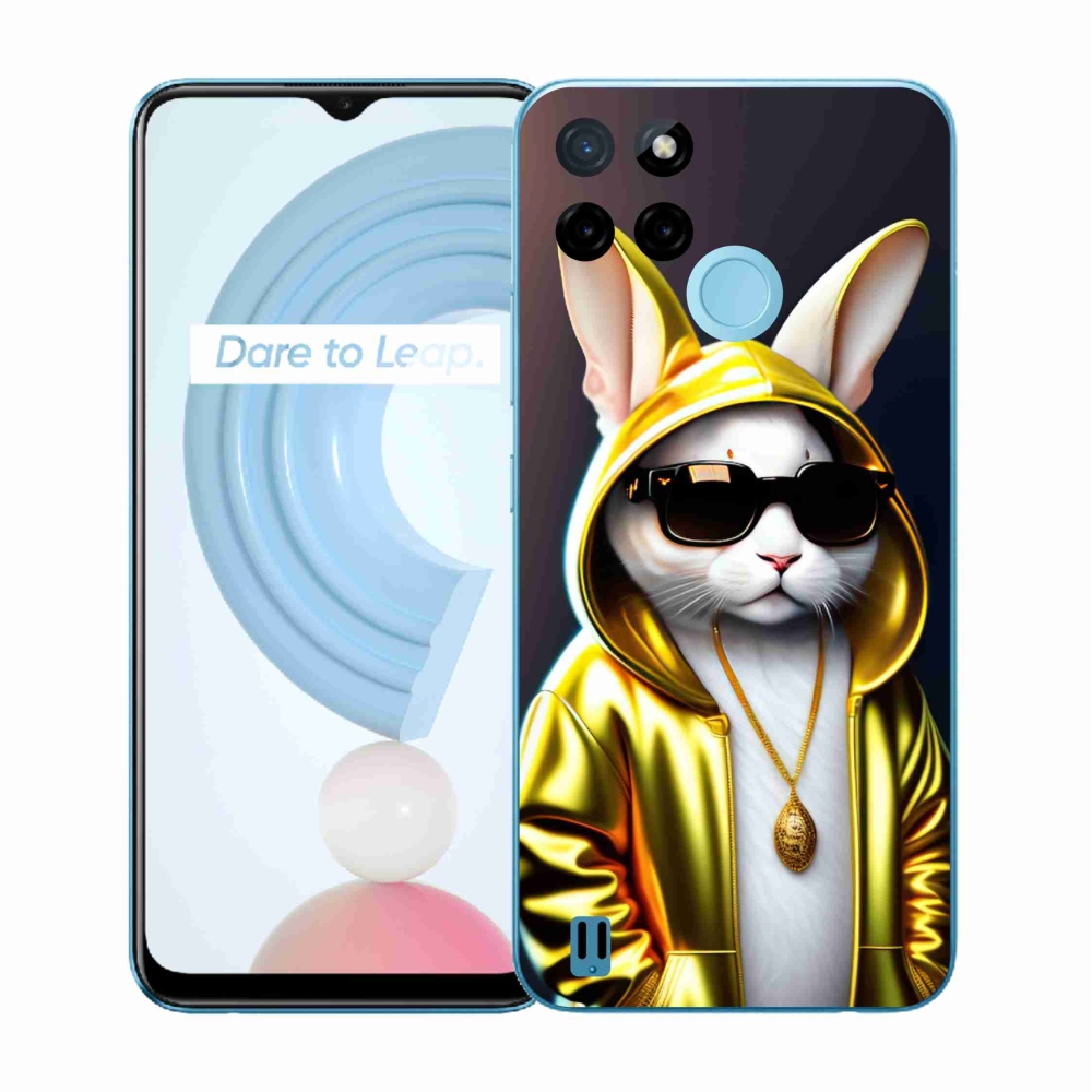 Gélový kryt mmCase na Realme C21Y/C25Y - mačka boss