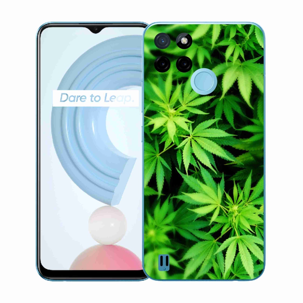 Gélový kryt mmCase na Realme C21Y/C25Y - konope 3