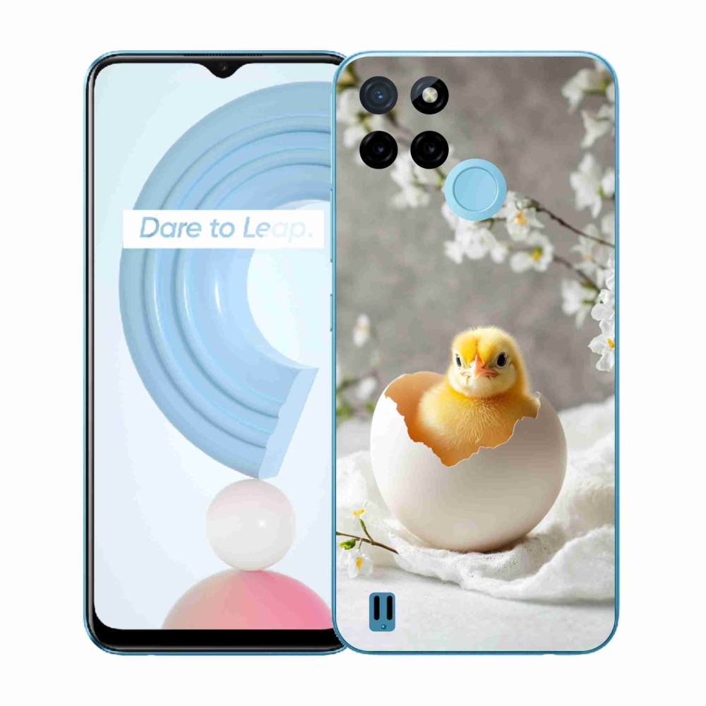 Gélový kryt mmCase na Realme C21Y/C25Y - kuriatko