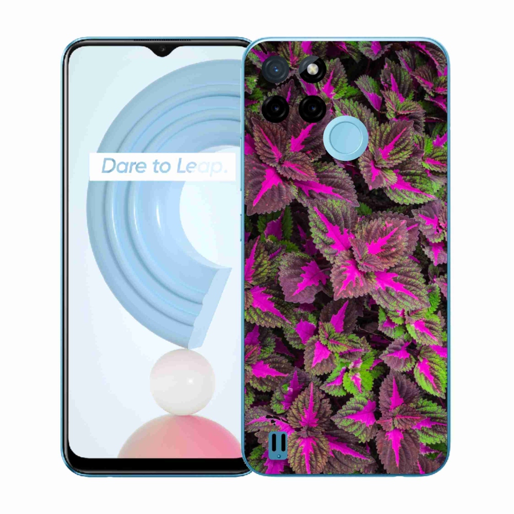 Gélový kryt mmCase na Realme C21Y/C25Y - kvety 10