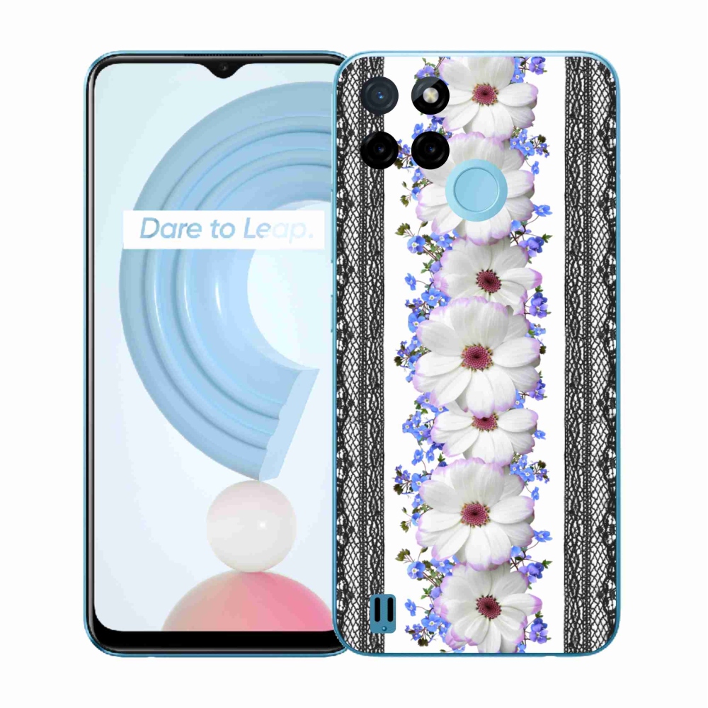 Gélový kryt mmCase na Realme C21Y/C25Y - kvety 8