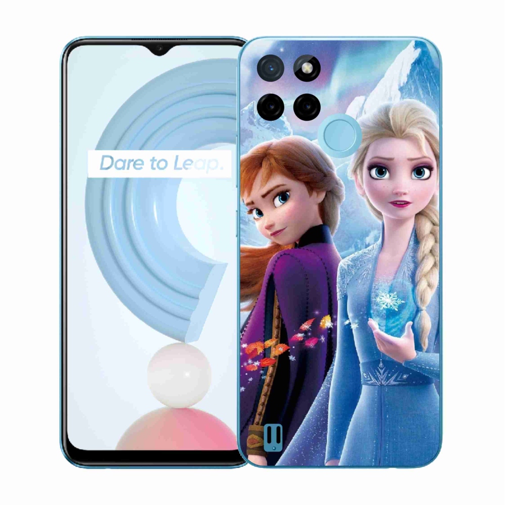 Gélový kryt mmCase na Realme C21Y/C25Y - ľadové kráľovstvo 3