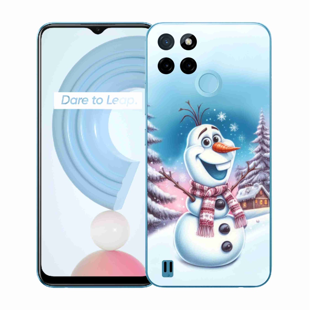 Gélový kryt mmCase na Realme C21Y/C25Y - ľadové kráľovstvo