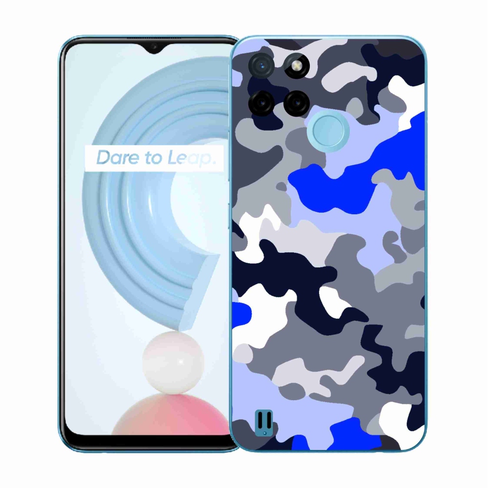 Gélový kryt mmCase na Realme C21Y/C25Y - maskáčový vzor 8