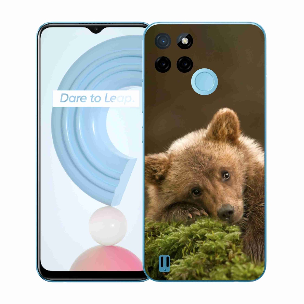 Gélový kryt mmCase na Realme C21Y/C25Y - medveď