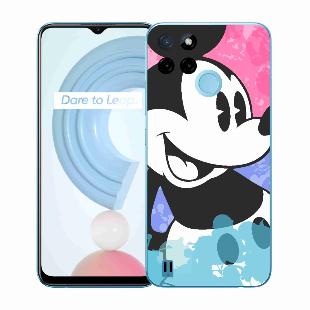 Gélový kryt mmCase na Realme C21Y/C25Y - mickey mouse