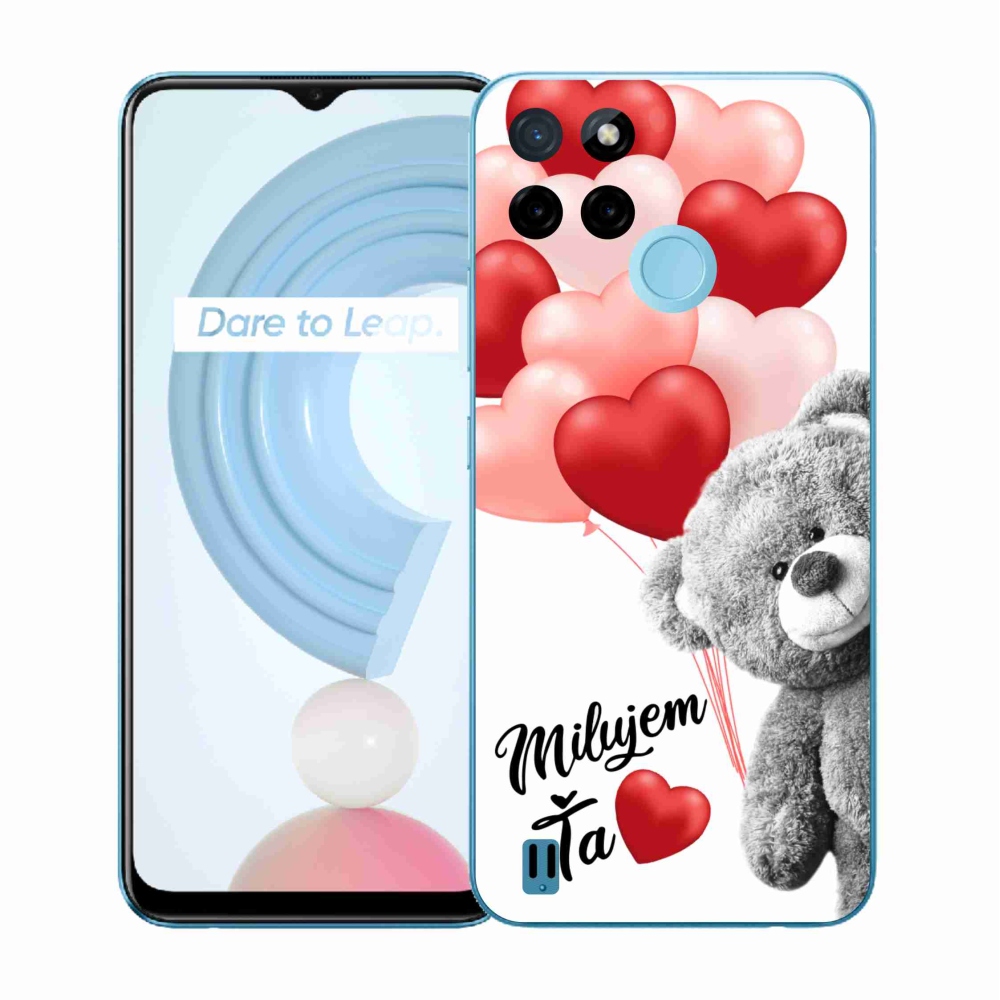 Gélový kryt mmCase na Realme C21Y/C25Y - milujem Ťa sk