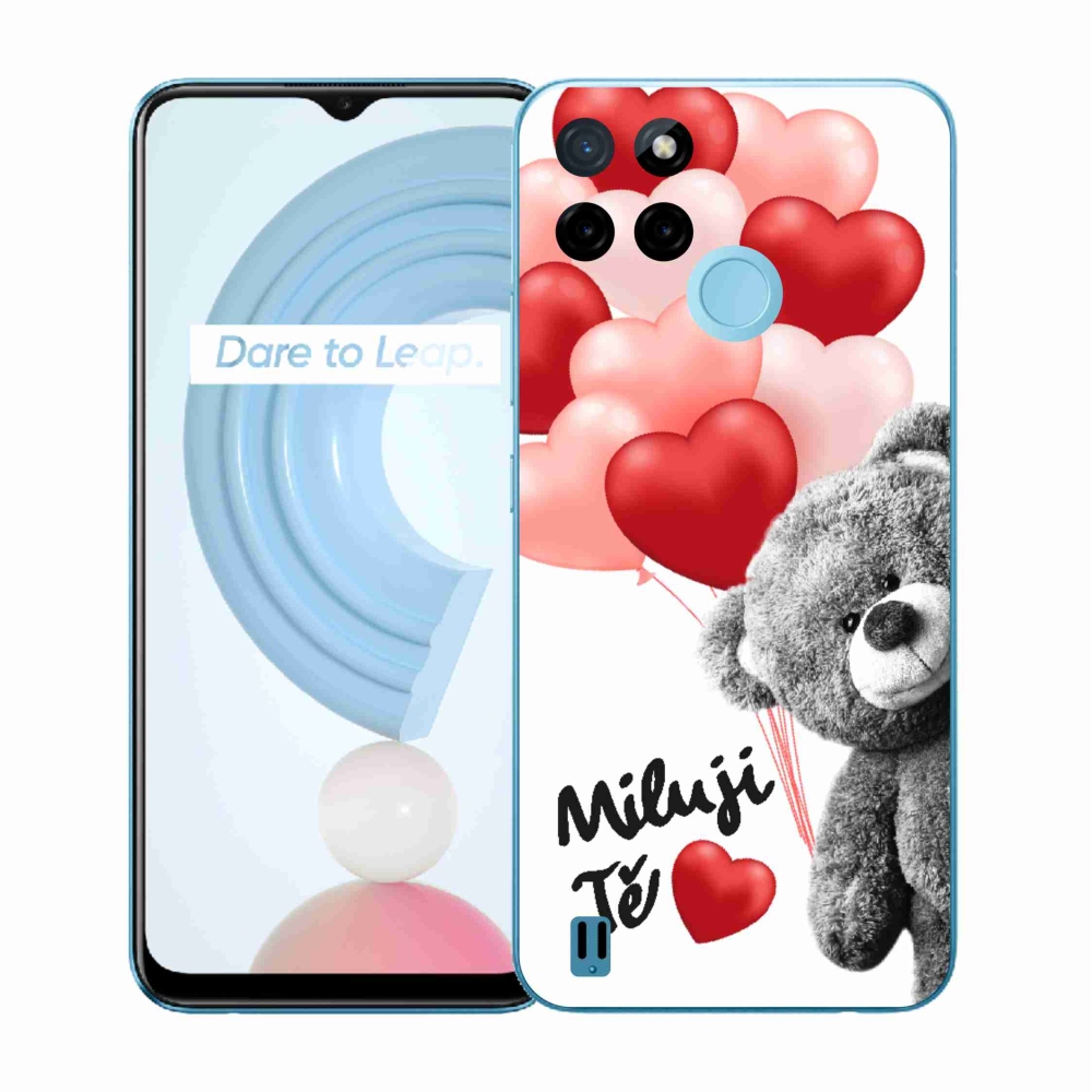 Gélový kryt mmCase na Realme C21Y/C25Y - milujem Ťa