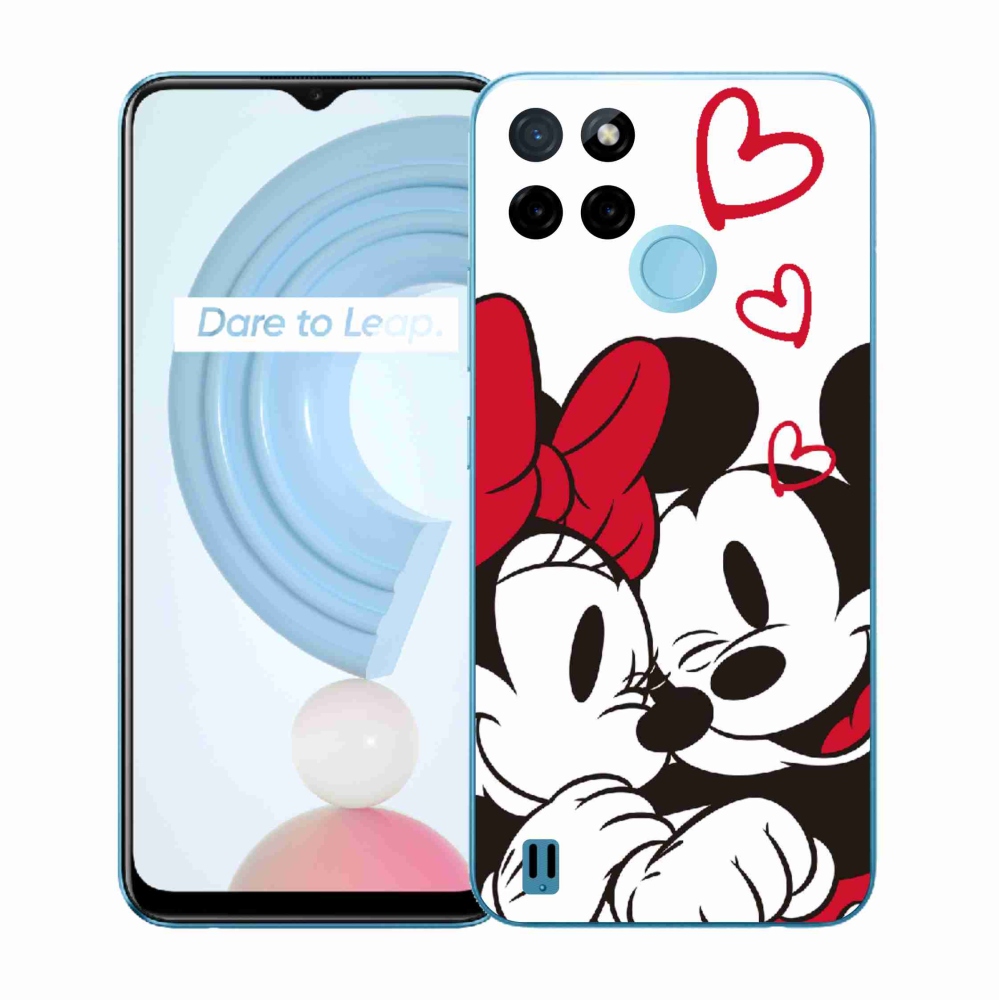 Gélový kryt mmCase na Realme C21Y/C25Y - minnie a mickey