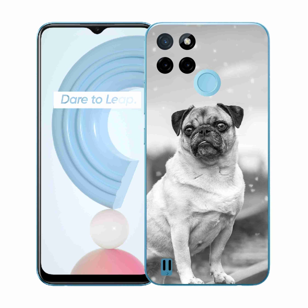 Gélový kryt mmCase na Realme C21Y/C25Y - mops