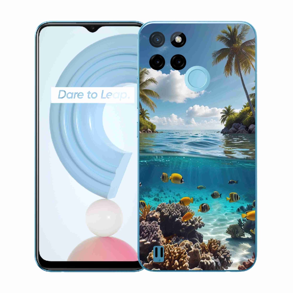 Gélový kryt mmCase na Realme C21Y/C25Y - morský svet 4