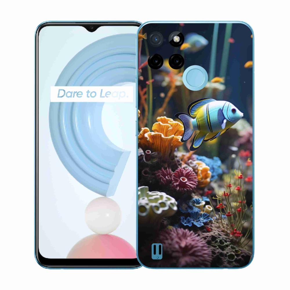 Gélový kryt mmCase na Realme C21Y/C25Y - morský svet 5