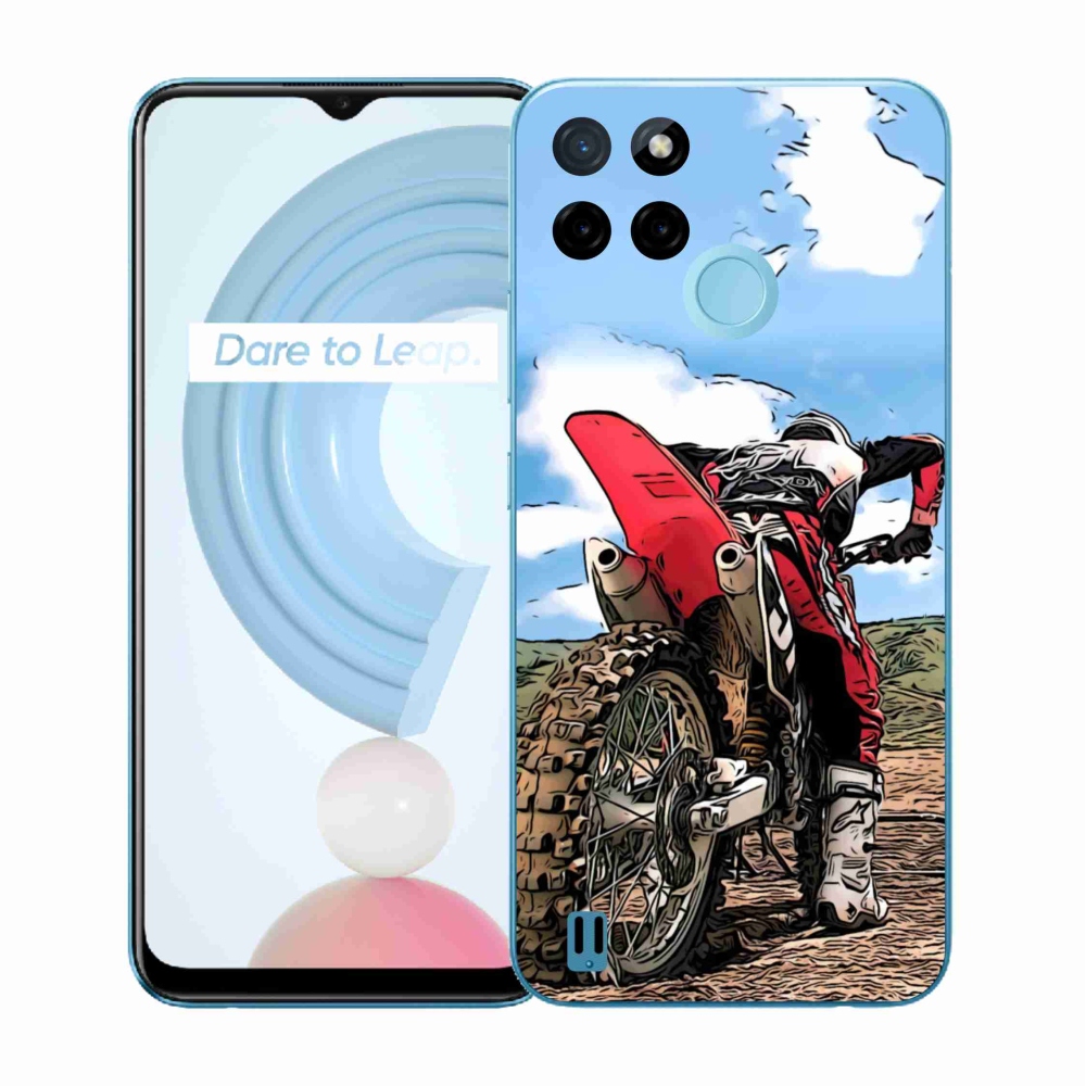 Gélový kryt mmCase na Realme C21Y/C25Y - moto