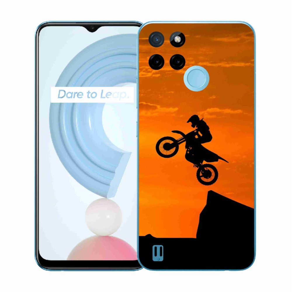 Gélový kryt mmCase na Realme C21Y/C25Y - motocross