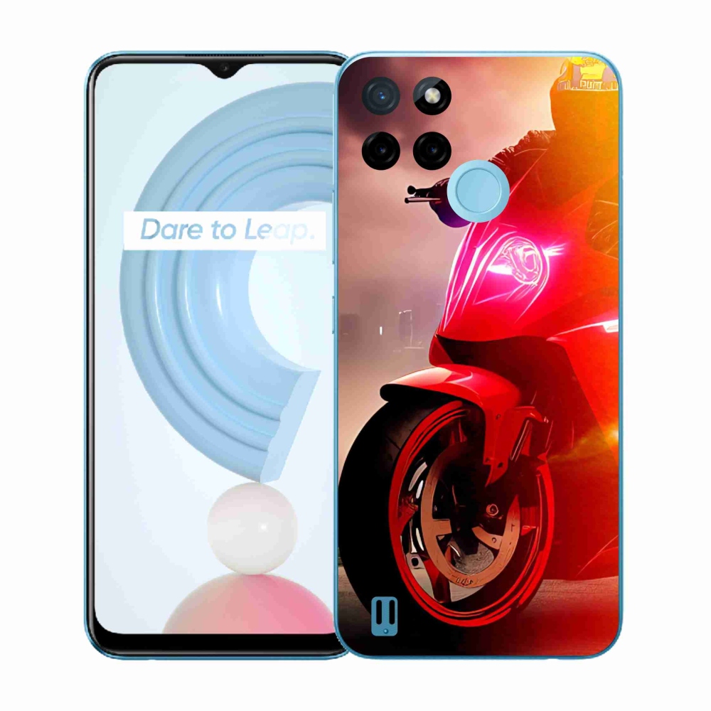 Gélový kryt mmCase na Realme C21Y/C25Y - motorka