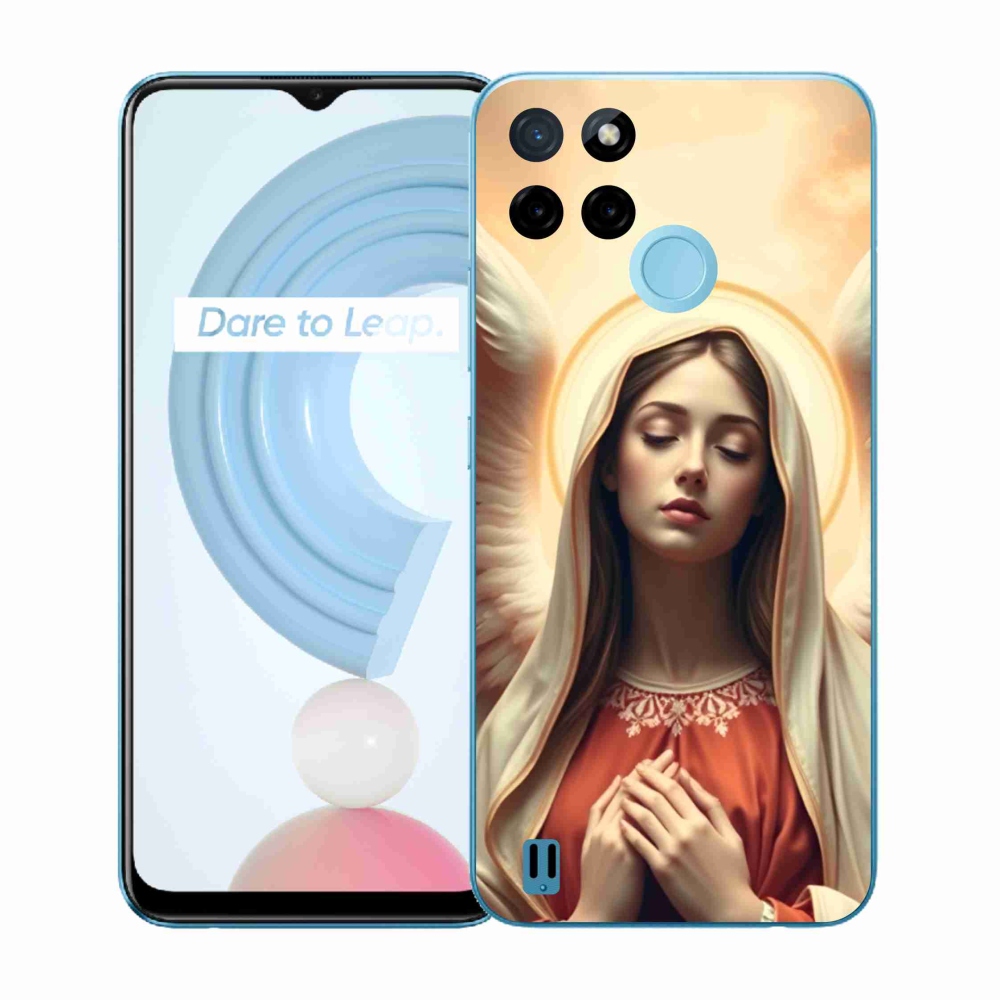 Gélový kryt mmCase na Realme C21Y/C25Y - náboženský motív