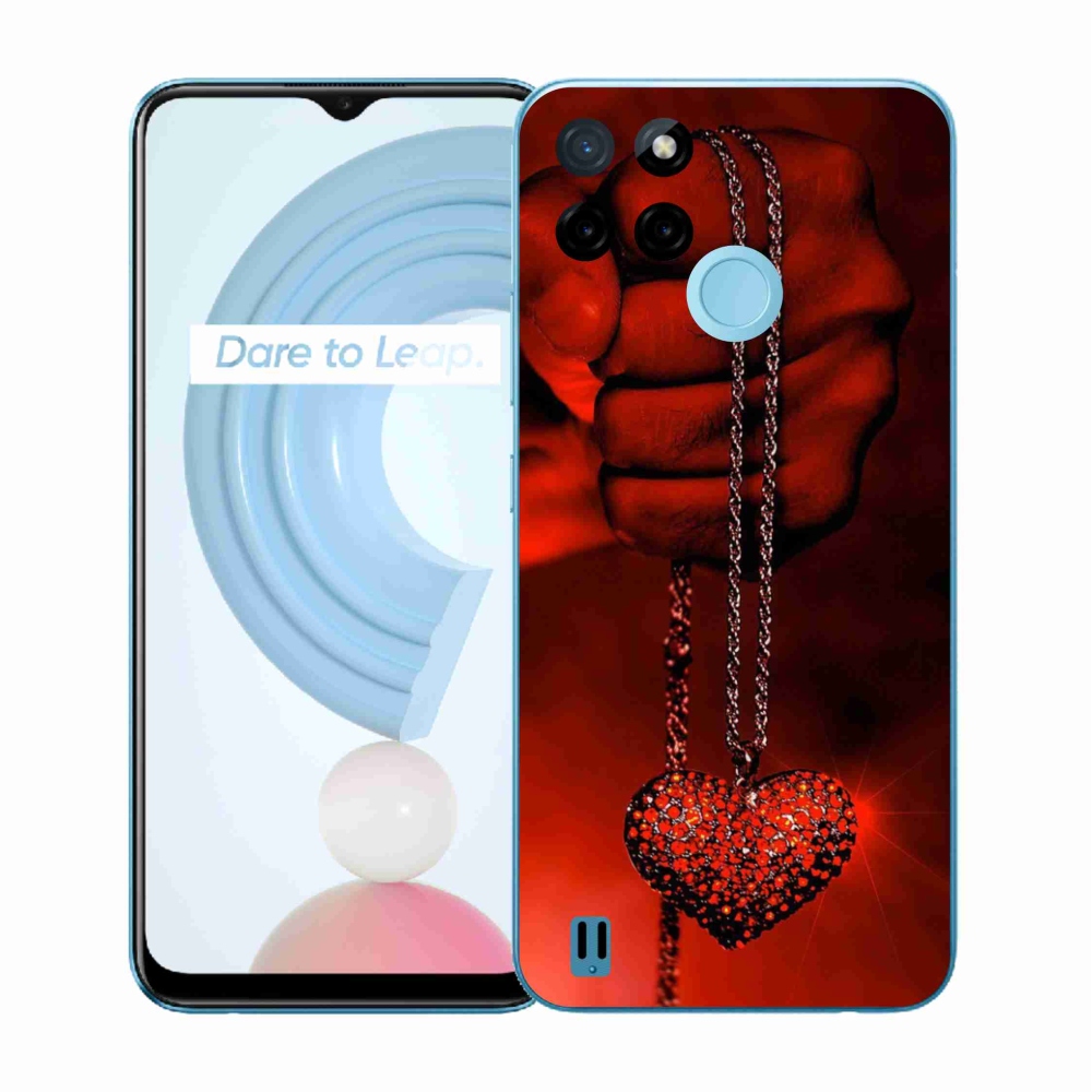 Gélový kryt mmCase na Realme C21Y/C25Y - náhrdelník