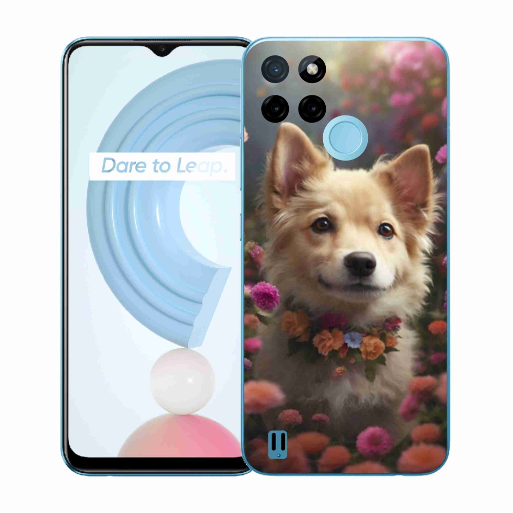 Gélový kryt mmCase na Realme C21Y/C25Y - nemecký špic