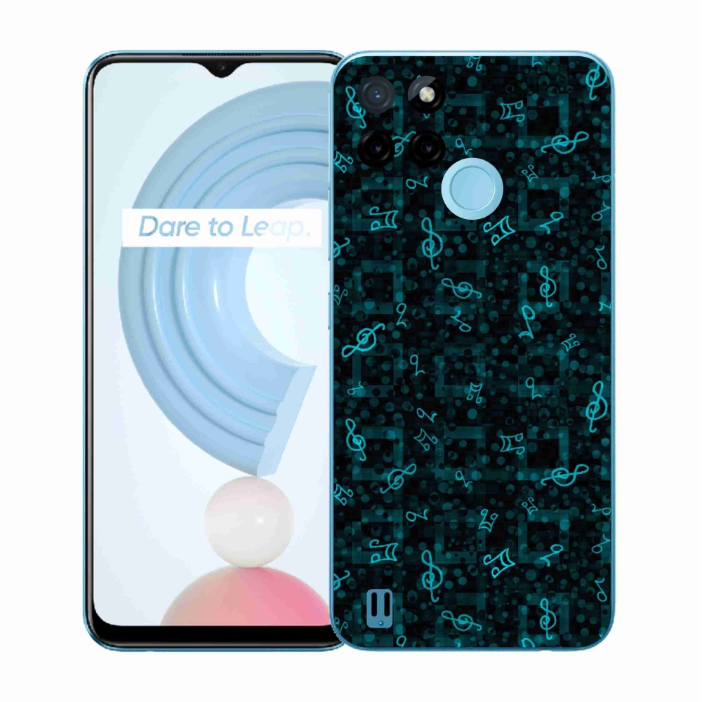 Gélový kryt mmCase na Realme C21Y/C25Y - noty 1