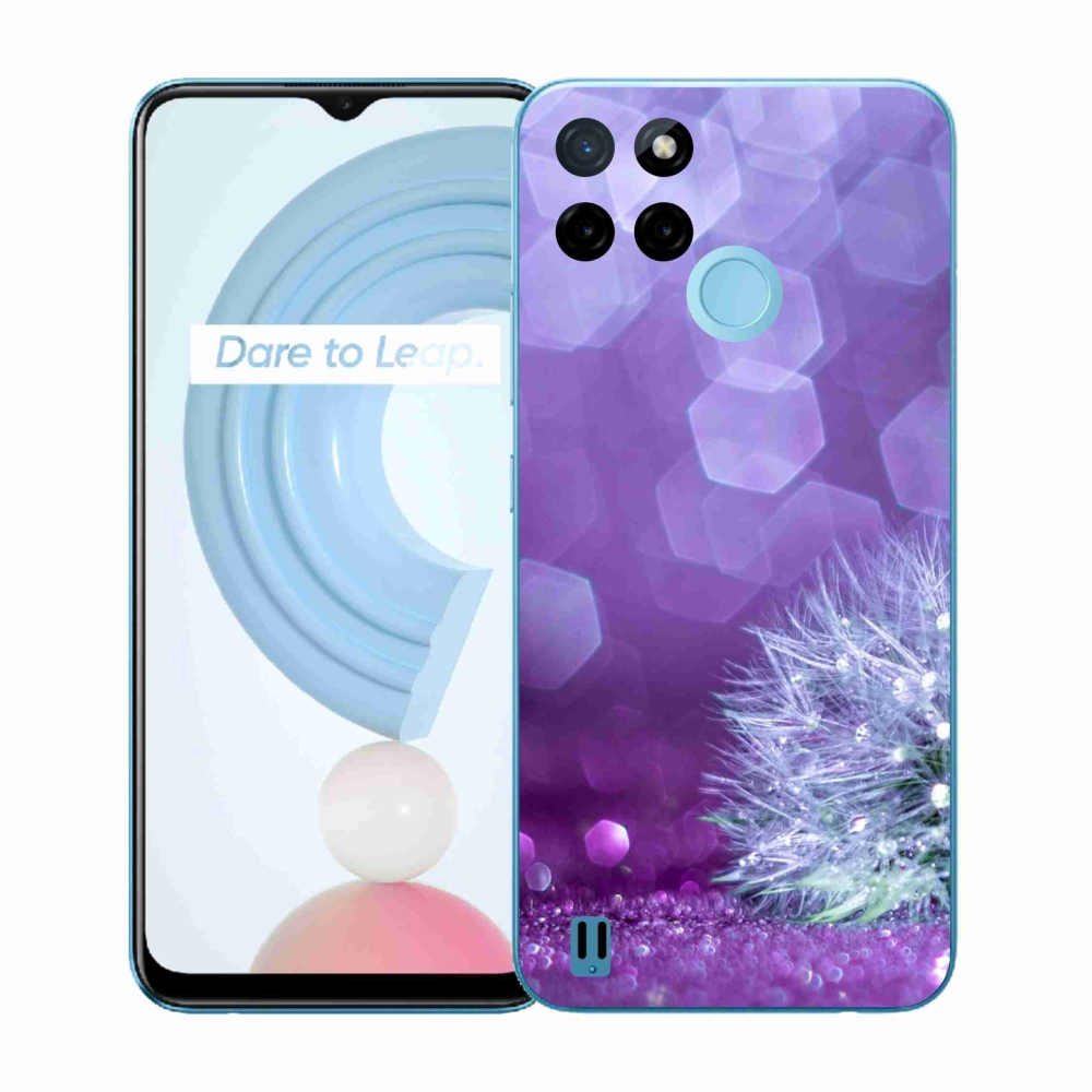 Gélový kryt mmCase na Realme C21Y/C25Y - odkvitnutá púpava 2