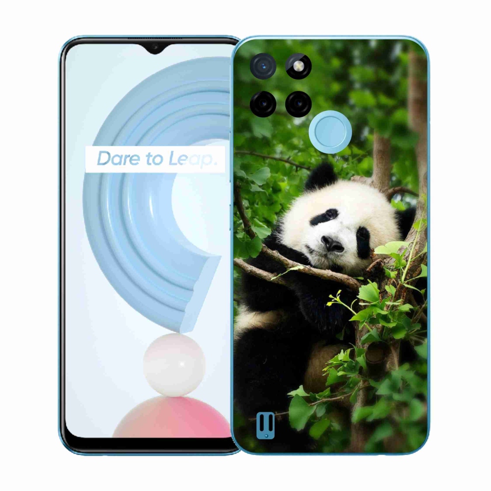 Gélový kryt mmCase na Realme C21Y/C25Y - panda