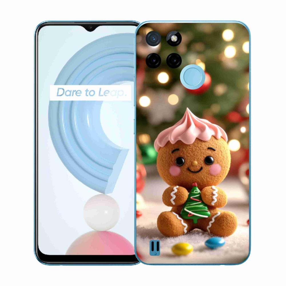 Gélový kryt mmCase na Realme C21Y/C25Y - perníček