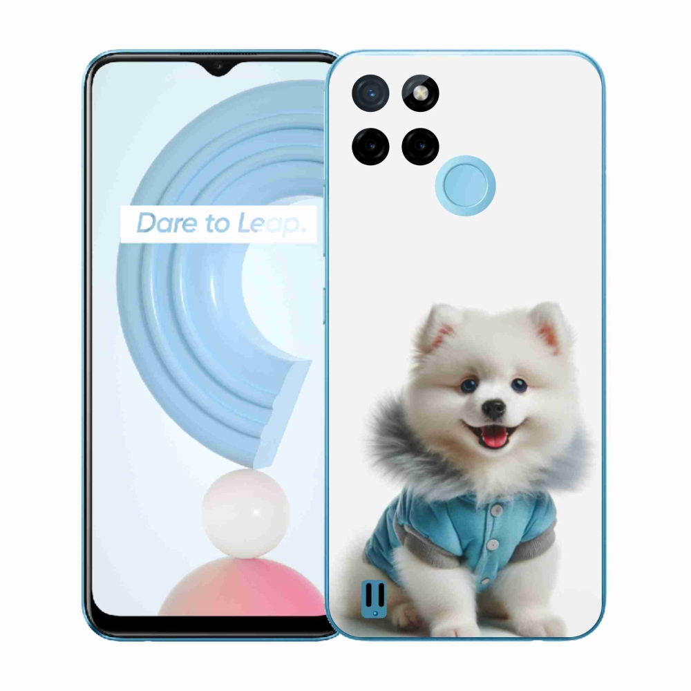 Gélový kryt mmCase na Realme C21Y/C25Y - pomeranian