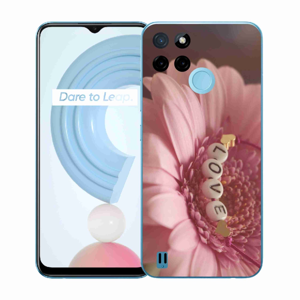 Gélový kryt mmCase na Realme C21Y/C25Y - prívesok love